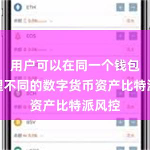 用户可以在同一个钱包中管理不同的数字货币资产比特派风控